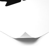 Impression Photo Panneau de direction de stationnement à droite, fl (Coin)