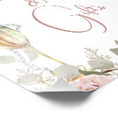 Impression Photo Panneau de Fête des mariées de  de perles florales (Coin)