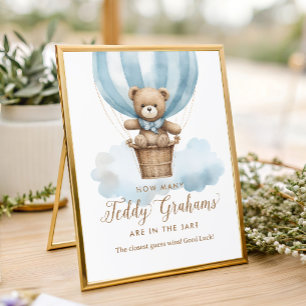 Impression Photo Panneau de jeu de devinette Teddy Graham pour Baby