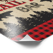 Impression Photo Panneau de la barre de mixage du sentier Lumberjac (Coin)