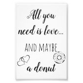 Impression Photo Panneau de la table de dessert mariage/répétition (Devant)