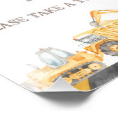 Impression Photo Panneau de la zone de chargement Faveurs de la par (Coin)