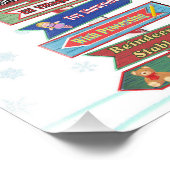 Impression Photo Panneau directionnel Pôle Nord (Coin)