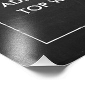 Impression Photo Panneau du Mariage du tableau de bord floral rusti (Coin)