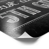 Impression Photo Panneau du tableau de bord de 5e année dernier jou (Coin)