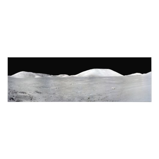 Impression Photo Panorama Apollo 17 (Devant)