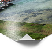 Impression Photo Panorama panoramique à grand angle de Flatts Inlet (Coin)