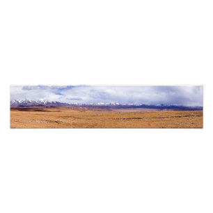 Impression Photo Panoramique du paysage tibétain