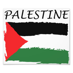Impression Photo Papier de drapeau de la Palestine