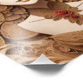 Impression Photo papier de portrait féminin (Coin)