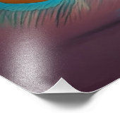 Impression Photo Papier peacock (Coin)