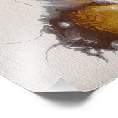 Impression Photo Papillon - acryl abstrait (Coin)