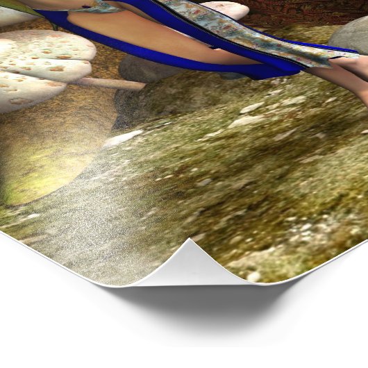 Impression Photo Papillon de fée (Coin)