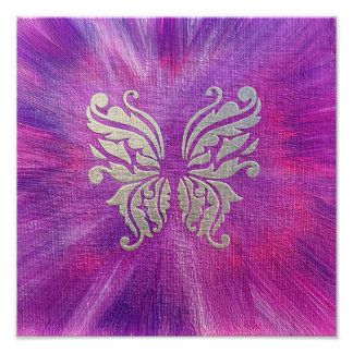 Impression Photo Papillon en relief