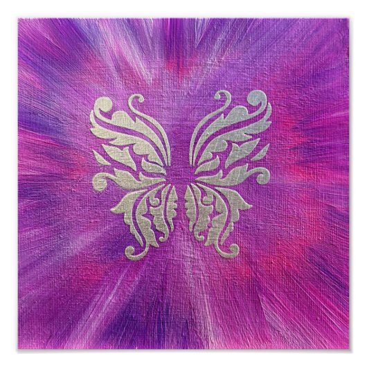 Impression Photo Papillon en relief (Devant)