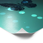 Impression Photo Papillon lumineux et papillons de nuit (Coin)