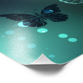 Impression Photo Papillon lumineux et papillons de nuit (Coin)