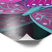 Impression Photo Papillon lunaire (Coin)