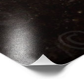 Impression Photo Papillon lune en gros plan (Coin)