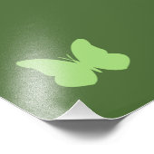 Impression Photo papillon sauge (Coin)