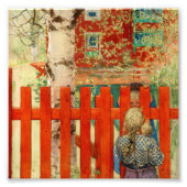 Impression Photo Par la clôture (Devant)