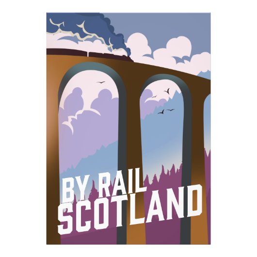 Impression Photo Par Rail Scotland (Devant)