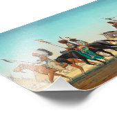 Impression Photo Parade des guerriers par Maynard Dixon (Coin)