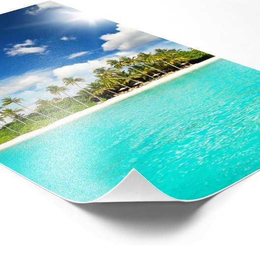Impression Photo Paradis tropical (Coin)