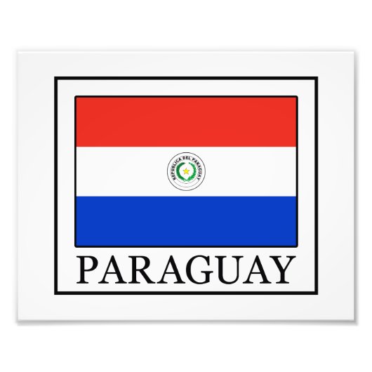 Impression Photo Paraguay (Devant)