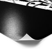 Impression Photo PARANOIAQUE ! Affiche graphique (version TOC) (Coin)
