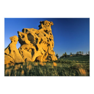 Impression Photo Parc d'État de Medicine Rocks près d'Ekalaka Monta