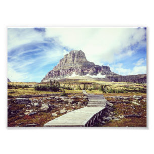 Impression Photo Parc national de glacier - passage de Logan