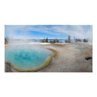 Impression Photo Parc national de West Thumb Caldera Yellowstone