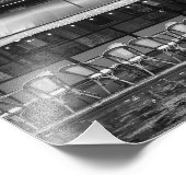 Impression Photo Paris Art Nouveau Café - Noir et Blanc - (Coin)