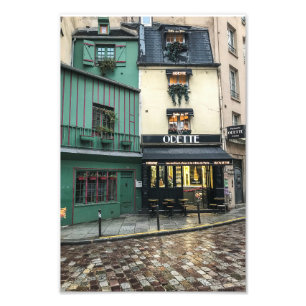 Impression Photo Paris Café Odette -