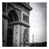 Impression Photo Paris Noir & Blanc (Devant)