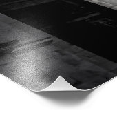 Impression Photo Paris Noir & Blanc (Coin)