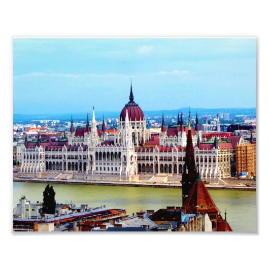 Impression Photo Parlement Budapest (Devant)