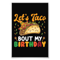 Parlons Taco De Mon Anniversaire Cinco De Mayo Fêt