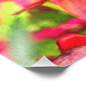 Impression Photo Parmi Les Fleurs (Coin)