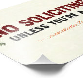 IMPRESSION PHOTO PAS DE SOLICITATION (Coin)