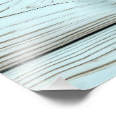 Impression Photo Pas De Zone De Réveil Sur Le Bois Rustique Rétro (Coin)