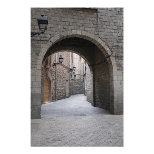 Impression Photo Passage de Barcelone — Passage vertical (Devant)