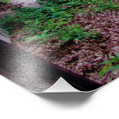 Impression Photo "Passerelle au-dessus des pistes de trolly" (Coin)