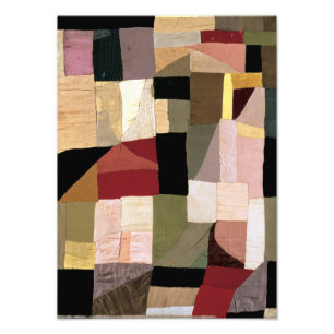 Impression Photo Patchwork (Le berceau du fils) Sonia Delaunay
