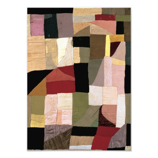 Impression Photo Patchwork (Le berceau du fils) | Sonia Delaunay | (Devant)