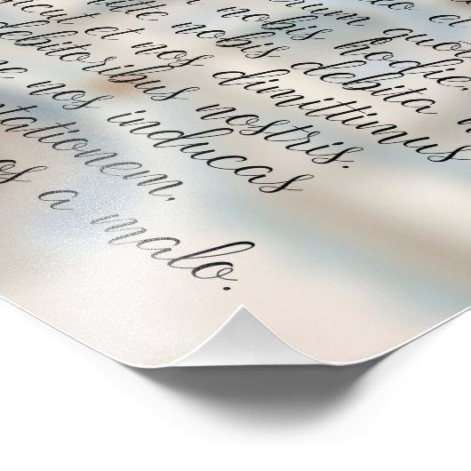 Impression Photo Pater Noster (Coin)