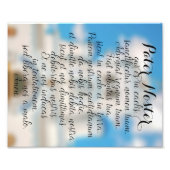 Impression Photo Pater Noster (Devant)