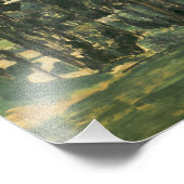 Impression Photo Paul Cezanne - Poplars (Coin)