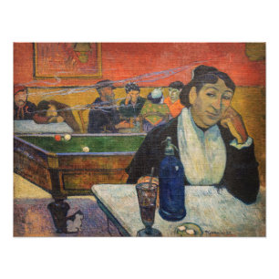 Impression Photo Paul Gauguin - Le Café de nuit, Arles